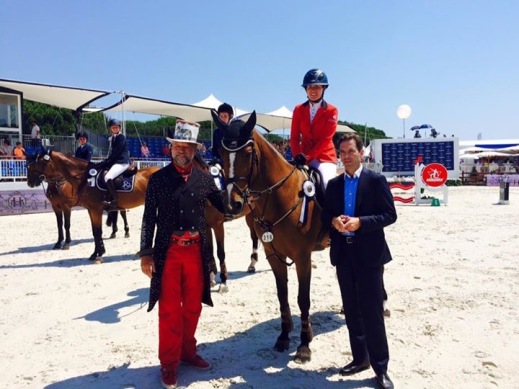 Diva Z at the Athina Onassis Horse Show in St Tropez 2015